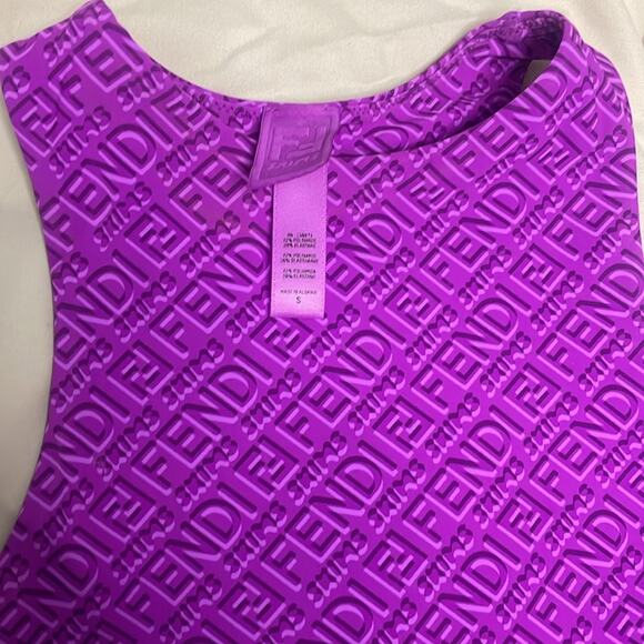 Skims x Fendi High Neck Bodysuit/Colorado Sz Small - Picture 3 of 5